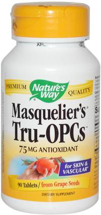 Masqueliers Tru-OPCs, 75 mg, 90 Tablets by Natures Way, 健康 HK 香港