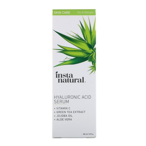InstaNatural, Hyaluronic Acid Serum with Vitamin C, 2 fl oz (60 ml) Review
